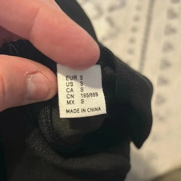 MIDI Style Evening Dress, V Neck Bishop Sleeves Size Small NWOT - Picture 9 of 10